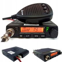 CB Radio LUITON LT-198 Mini ASQ 12V/24V with cigarette lighter plug AM FM