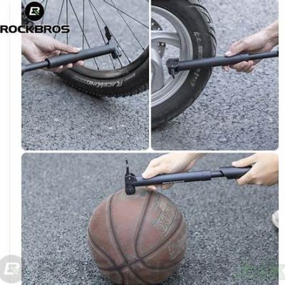 3. Rockbros bicycle pump 42520001001 black