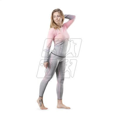 15. Thermoactive underwear Spokey Flora Set Lady Termo SM VT W 6114300000 gray and pink