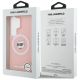 8. Karl Lagerfeld IML Repeated Choupette MagSafe Case for Samsung Galaxy S26 Ultra - Pink