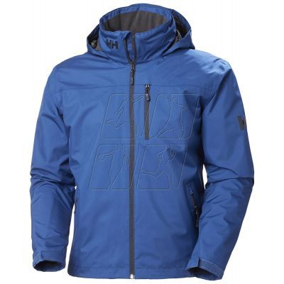 3. Helly Hansen Crew Hooded Midlayer Jacket M 33874 606