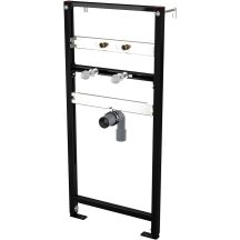 Concealed frame for washbasin