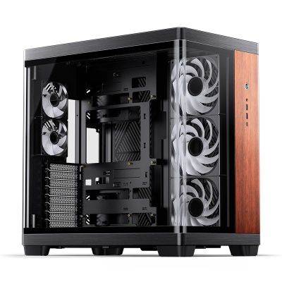 17. Jonsbo TK-4 Wood Tower Black, Wood