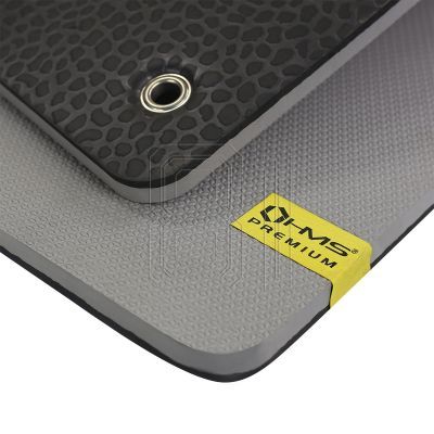 26. Club fitness mat with holes HMS Premium MFK02 Gray-Black