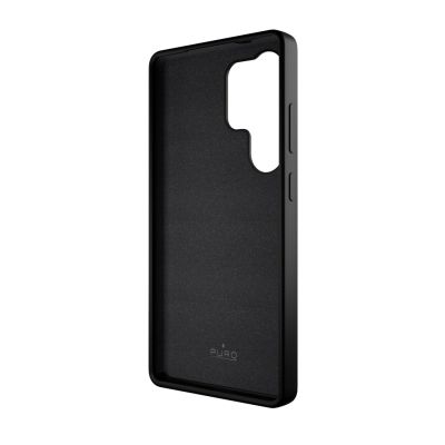4. Puro Icon Silicone Case for Samsung Galaxy S25 Ultra - Black