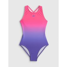 Girls' one-piece swimsuit 4F 4FJRSS26USWSF167-90A