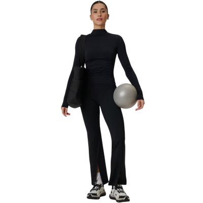 8. Women's leggings 4F FNK F405 deep black 4FWSS26TFTIF405 20S