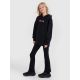 4. Girls' sweatshirt with a hood, open, 4F 4FJRSS25TSWSF2235-20S