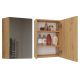 POLA BATHROOM CABINET 1 DOOR ARTISAN MIRROR
