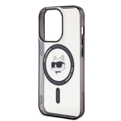 12. Karl Lagerfeld IML Choupette's Head MagSafe case for iPhone 15 Pro - transparent