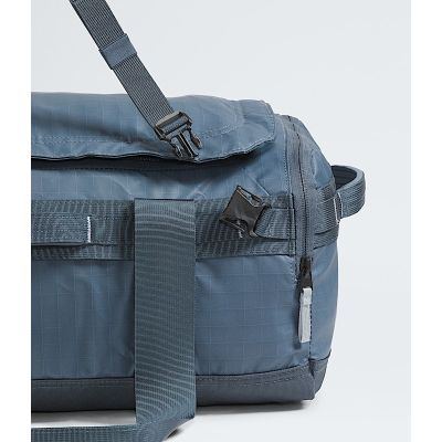 8. The North Face Base Camp Voyager Duffel 42L - Grey/Frost Grey