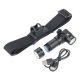 TROIKA ECO KNICKLICHT MICRO Black Hand flashlight + Headband flashlight SMD LED