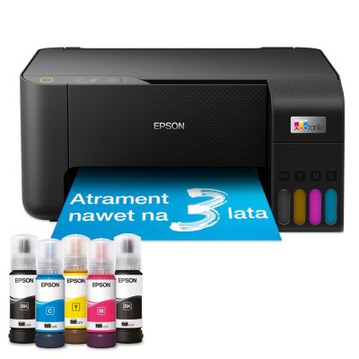12. Epson EcoTank L3230 Black All-in-One Printer