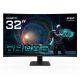 Gigabyte GS32QCA EU | 31.5" | VA | 180 Hz | 1 ms | 250 cd/m2 | HDMI ports quantity 2