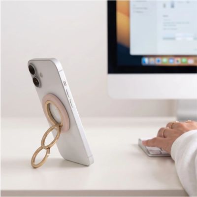 17. Tech-Protect MMR700 Lamano MagSafe Magnetic Phone Holder - Rose Gold