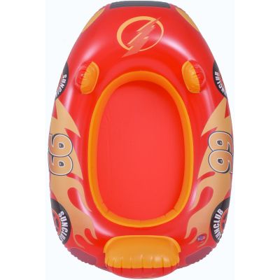 8. INFLATABLE CAR BOAT FOR SWIMMING 86X60.5CM 37621 ORANGE