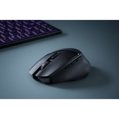 3. Razer Basilisk Mobile Gaming Mouse Right Side RF Wireless + USB Type-C Optical 18000 DPI