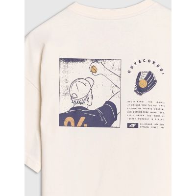 6. T-shirt 4F M 4FRSS25TTSHM2981-11S