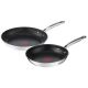 Set of 2 TEFAL Duetto+ G732S255 frying pans 24/28 cm