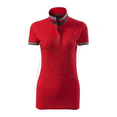 3. Malfini Collar Up W MLI-25771 formula red polo shirt