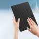 17. Dux Ducis Toby Armored Flip Smart Case for Oppo Pad with Stylus Holder Black