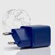 4. SBS TETRGAN1C20B 20W GaN Wall Charger with Power Delivery - Blue