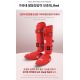 14. Karate WKF RED Shin and Foot Protectors | MOOTO