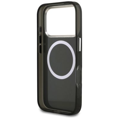 7. Karl Lagerfeld IML Karl Head Logo MagSafe Case for iPhone 17 Pro Max - Black
