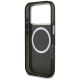 7. Karl Lagerfeld IML Karl Head Logo MagSafe Case for iPhone 17 Pro Max - Black