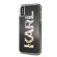 2. Karl Lagerfeld Karl Logo Glitter iPhone X/Xs Case - Black