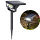 SOLAR SPOTLIGHT WITH GROUND SPIKE, 10 LEDs