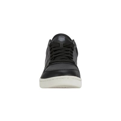 6. K-Swiss Lozan Match Lux men's sports shoes leather sneakers black (04308-032-M)