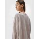 3. Women's sweatshirt without a hood, 4F 4FAW23TSWSF0764-56S