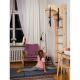37. LADDER WITH WOODEN BAR AND ACCESSORIES BENCHK 111+A204