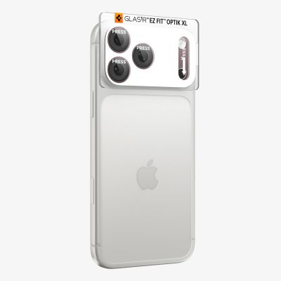 10. Spigen Optik Pro XL GLAS.TR EZ FIT Tempered Glass for iPhone 18 Pro - Dark Cherry