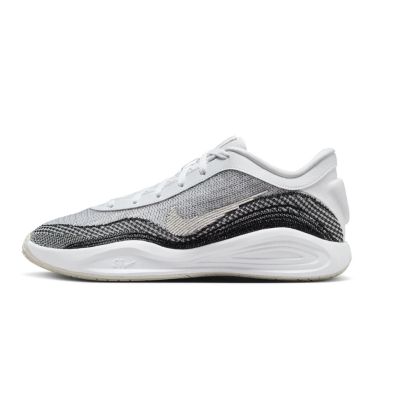 2. Nike GT Hustle Academy Basketball Shoes Gray/White - FJ7791-100