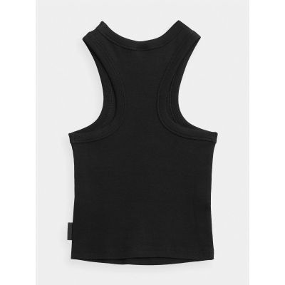 7. Women's ribbed knit crop top 4F