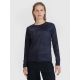 Women's quick-drying cycling longsleeve 4F 4FWSS25TFLOF344-20A