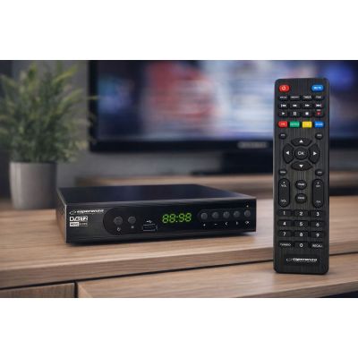 18. ESPERANZA DVB-T2 TUNER H.265/HEVC EV106R