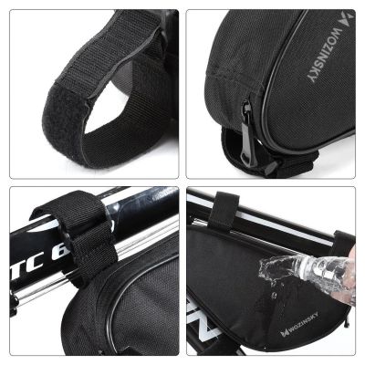 11. Wozinsky Bicycle Frame Bag 1.5L Black (WBB11BK)