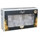6. DECORATIVE ANGEL ACRYLIC 9CM LED 3 PCS