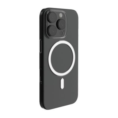 2. Puro 03 Mag MagSafe Silicone Case for iPhone 16 Pro Max - Transparent