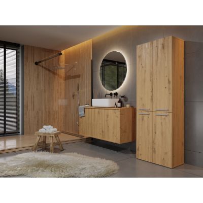 2. NEL ART BATHROOM COLUMN 1 BASKET LONG DOOR SET