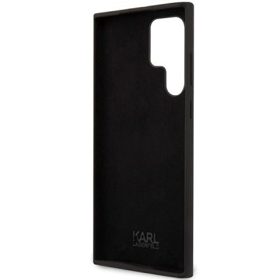 7. Karl Lagerfeld Silicone Ikonik case for Samsung Galaxy S24 Ultra - black