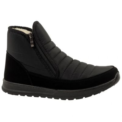 Progress Men’s Winter Boots, Snow Boots, Warm-Lined Fashion Ankle Boots with Zip