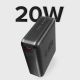 12. Powerbank SBS TEBB10000HDPD20K 10000 mAh with Power Delivery - black