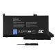 3. GREEN CELL BATTERY DE127V2 DJ1J0 FOR DELL LATITUDE 7280 7290 7380 7390 7480 7490 2700MAH 11.4V