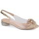 8. Transparent S.Barski W OLI248C gold sandals