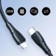 7. Joyroom Surpass Series A11 Lightning /USB-C 20W 0.25 m cable - black