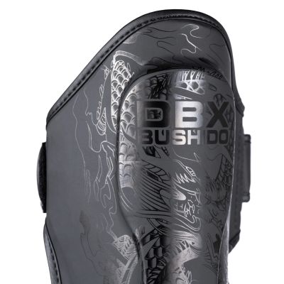 9. Black Dragon Shin Guards | DBX Bushido